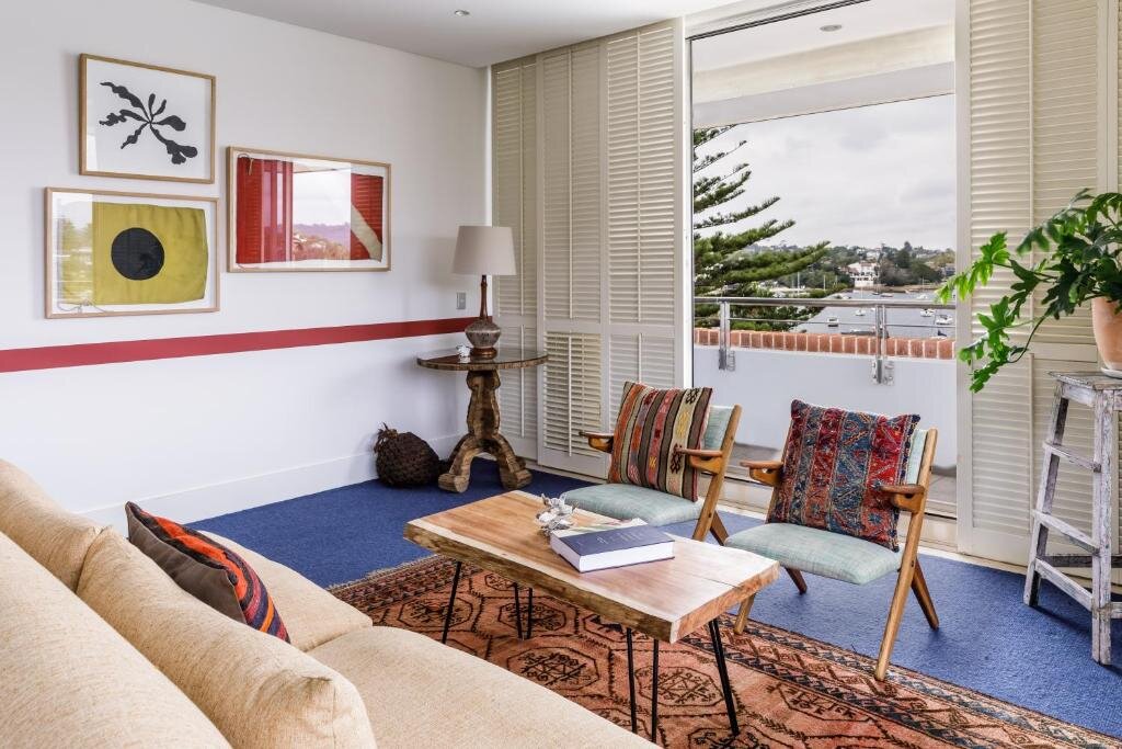 Double Suite with harbour view Watsons Bay Boutique Hotel