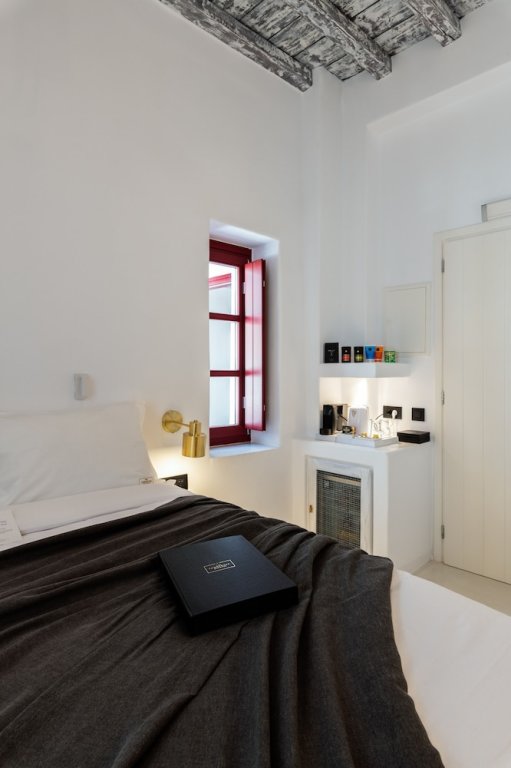 Supérieure double chambre avec balcon et Vue sur la ville The TownHouse Mykonos
