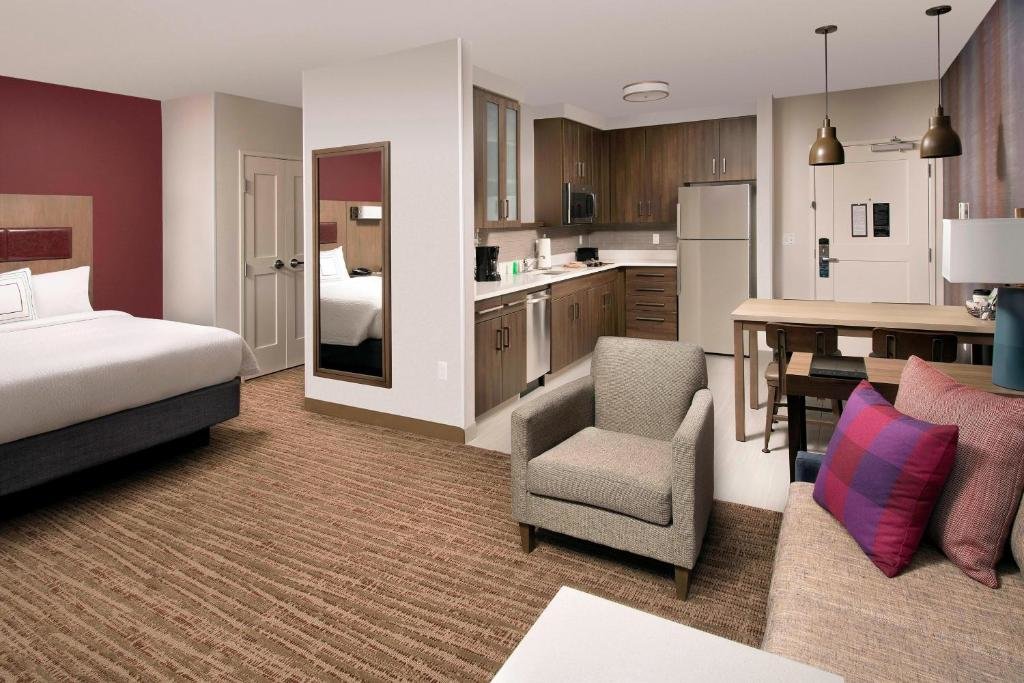 Четырёхместная студия Residence Inn by Marriott Baltimore Owings Mills