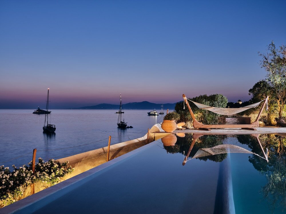Villa 1 camera da letto con balcone e con vista sullo specchio d'acqua Belvedere Mykonos - Waterfront Villa & Suites - The Leading Hotels of the World