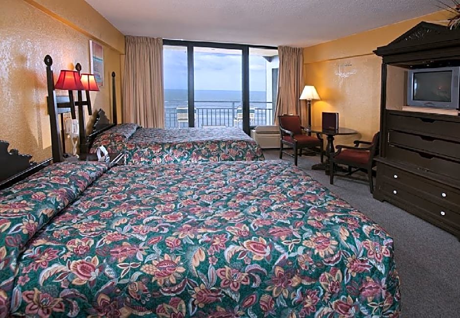 Номер Standard oceanfront Daytona Beach Hawaiian Inn