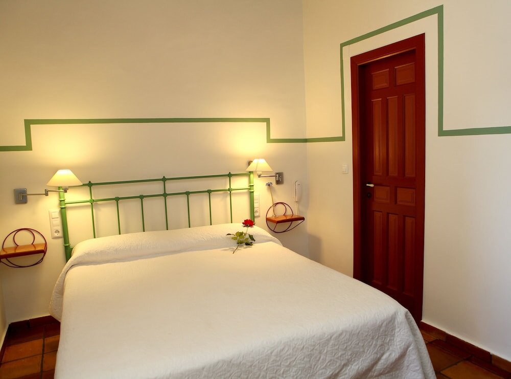Standard Doppel Zimmer 1 Schlafzimmer mit Blick auf den Innenhof Hotel Rural El Molino de Felipe