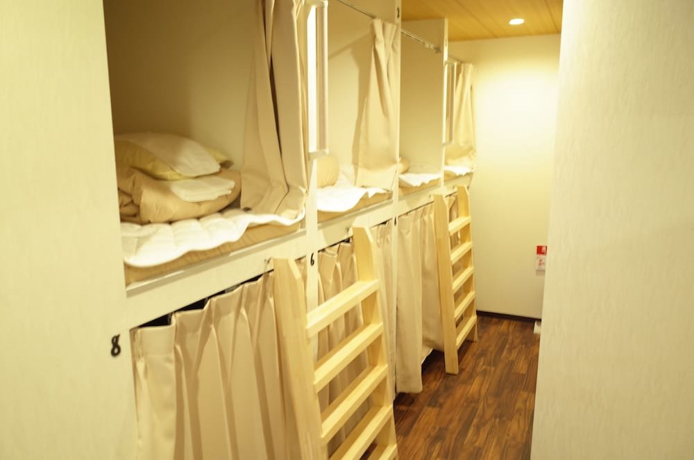 Кровать в общем номере bnb+ Shinjuku Castle - Hostel