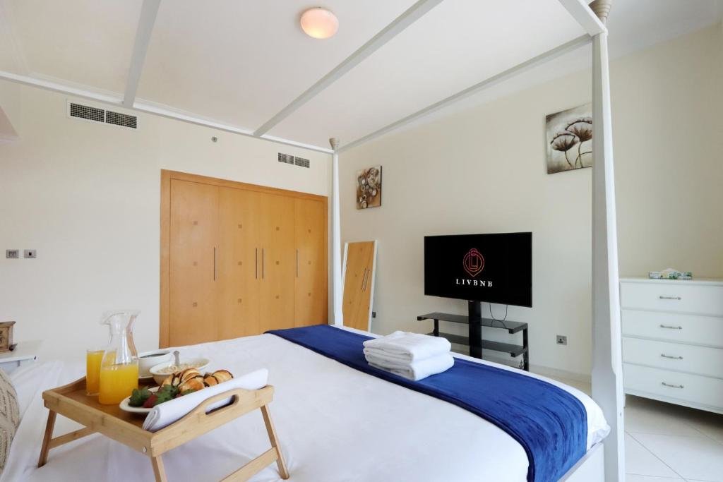 Апартаменты Dubai Marina 3 Bedroom Suite with Full Marina View