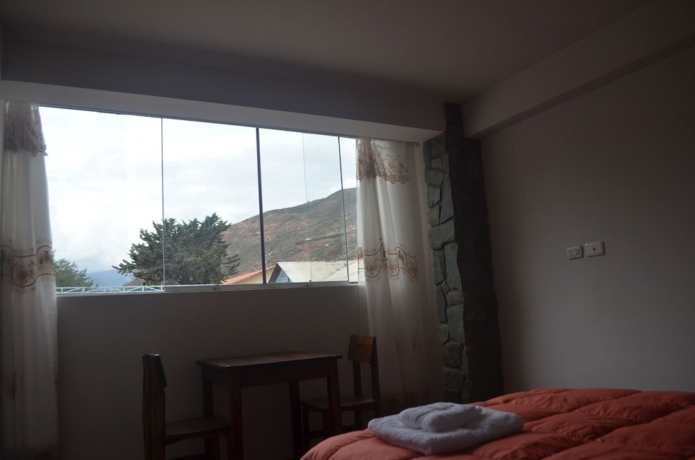 Habitación doble Estándar con vista a la montaña Hostal Balcon de Piedras