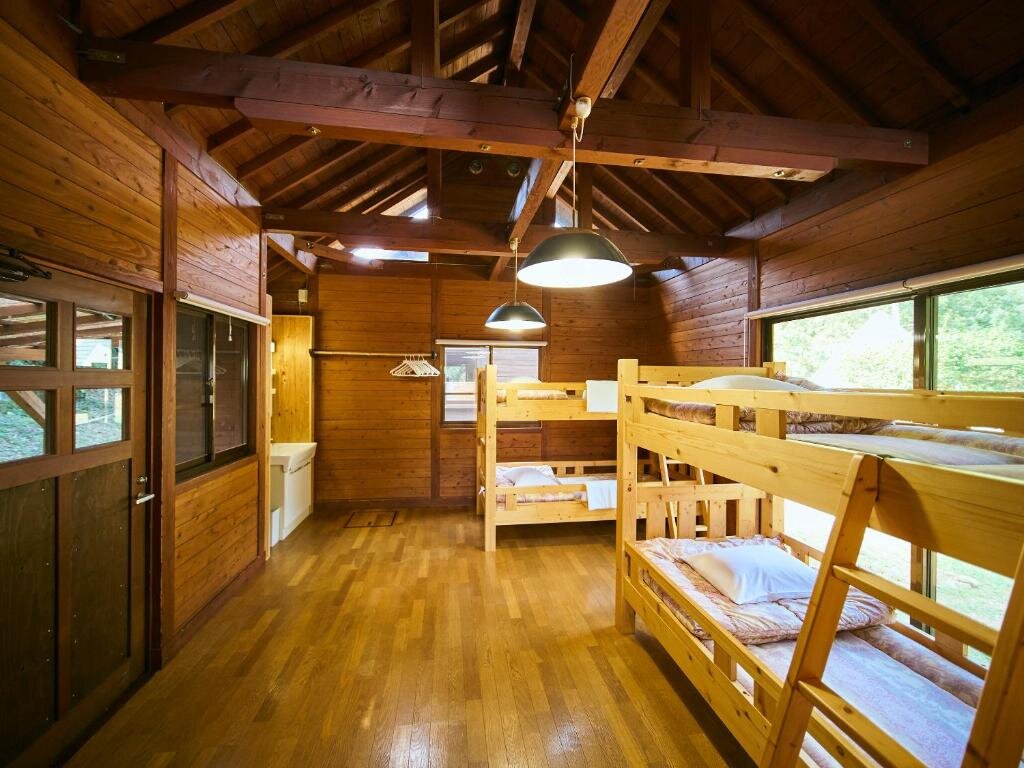 Кровать в общем номере (мужской номер) Lodge Kiyokawa