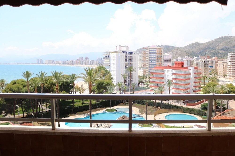 Апартаменты с 2 комнатами с балконом и с видом на море Apartamentos Florazar II Ajhory