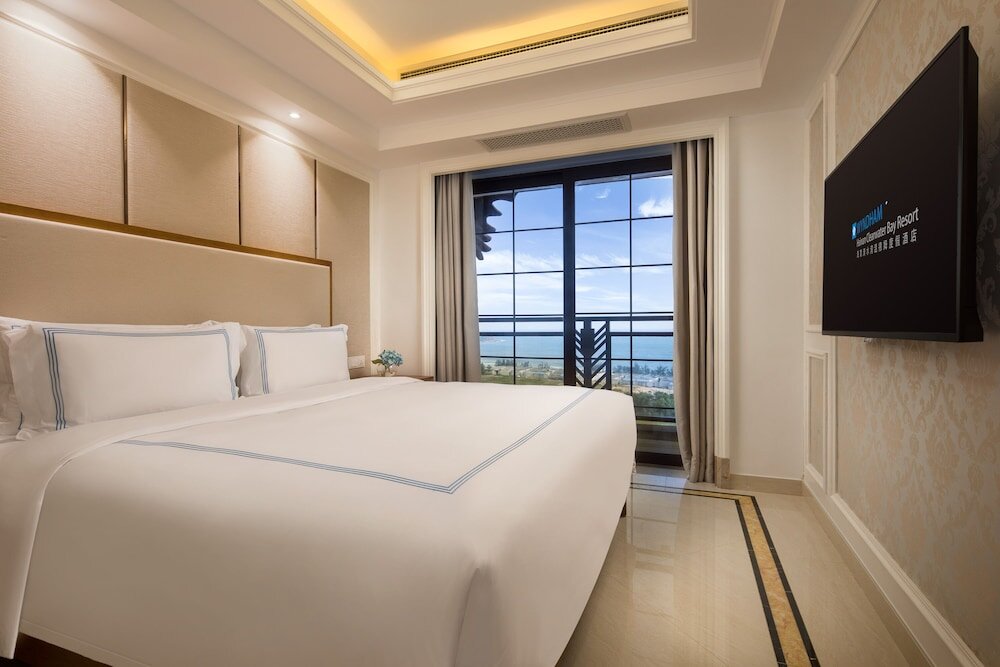 Suite De lujo con vista al océano Wyndham Hainan Clearwater Bay Resort