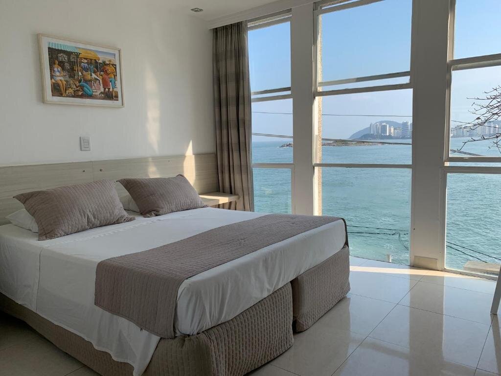 Двухместный номер Comfort с видом на море Grand Hotel Guarujá - A sua Melhor Experiência Beira Mar na Praia
