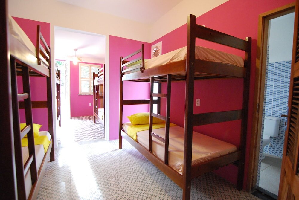 (camerata femminile) letto in camerata Refugio Hostel Fortaleza