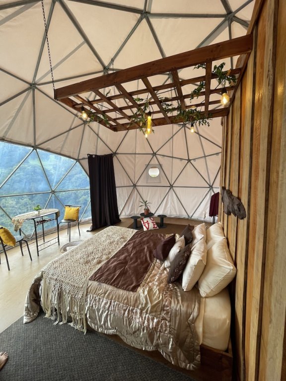 Standard Doppel Zimmer mit Bergblick Poas Volcano Observatory Lodge & Glamping