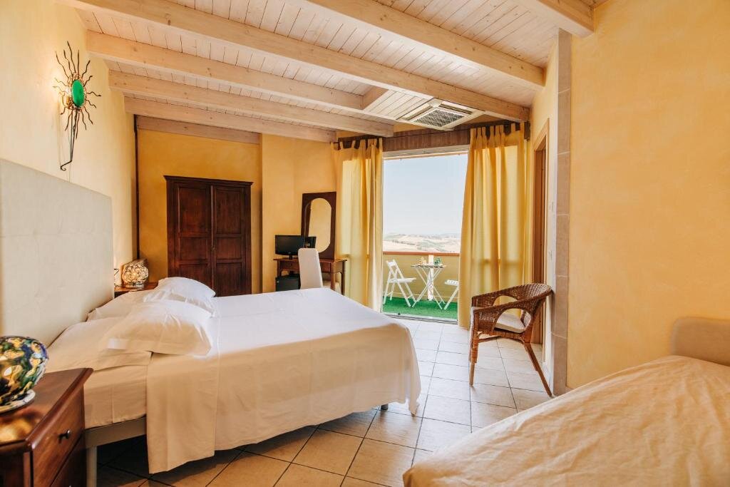 Standard double chambre avec balcon et Vue mer Locanda Belvedere