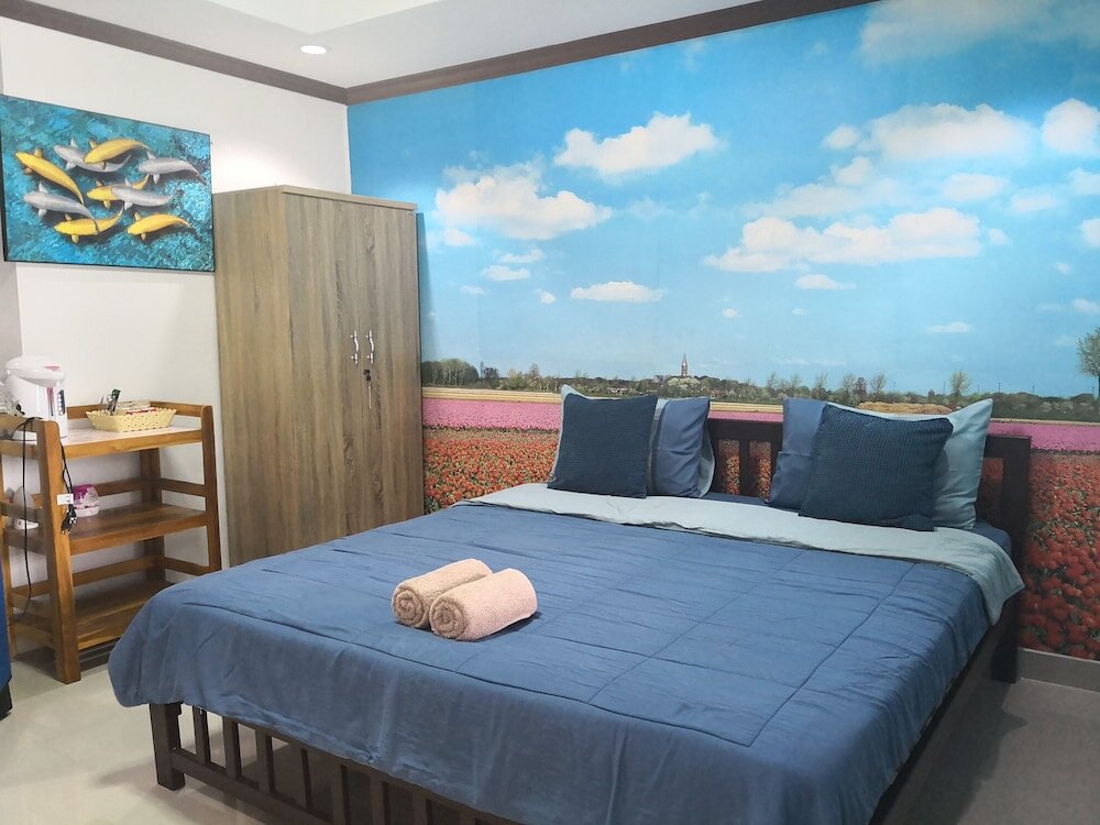 Standard Vierer Zimmer mit Balkon Rimnam Tanaporn Resort