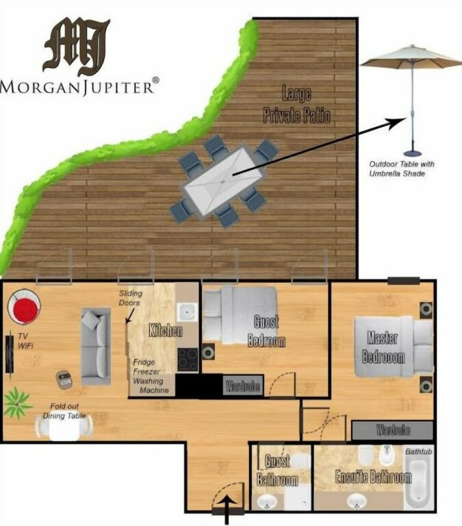 Family Apartment Morgan-Jupiter Apartments