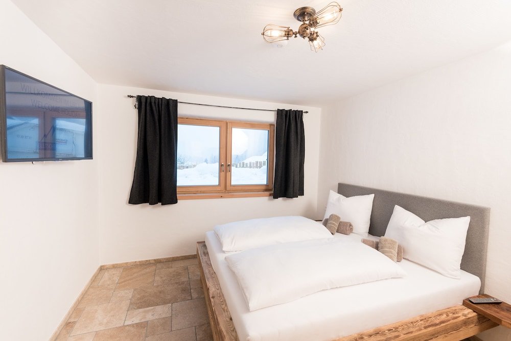 Apartment 2 Schlafzimmer mit Bergblick Gletscher Appartements