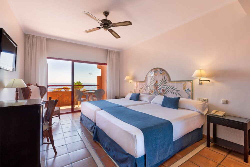 Standard Dreier Zimmer mit Balkon und mit Meerblick Ibersol Almuñecar Beach & Spa