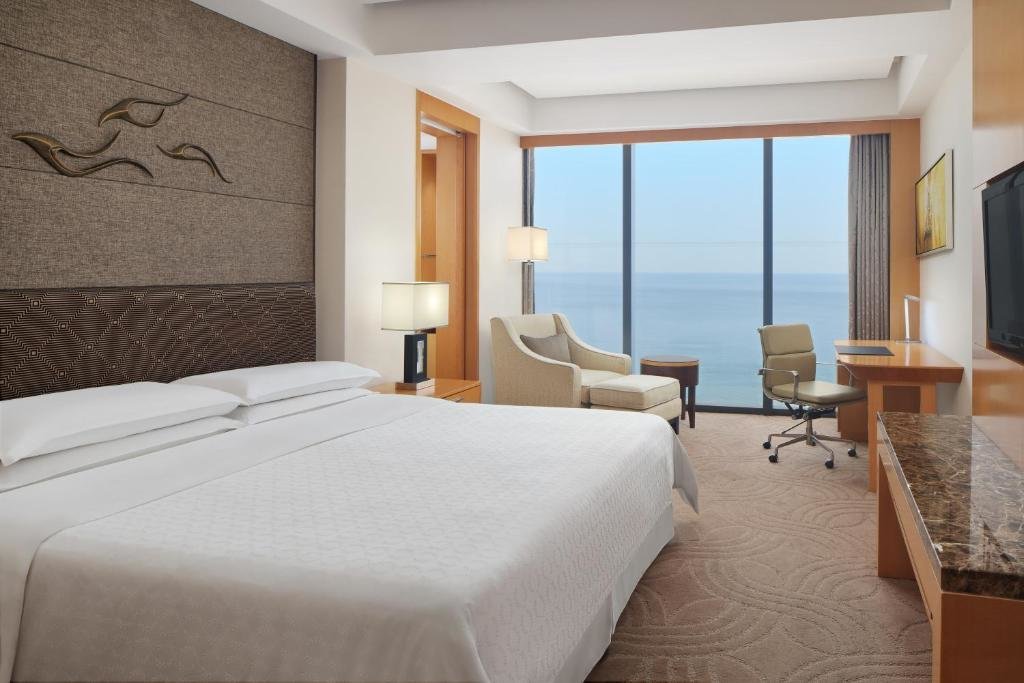 Habitación doble Estándar con vista al mar Yantai Gold Beach Hotel