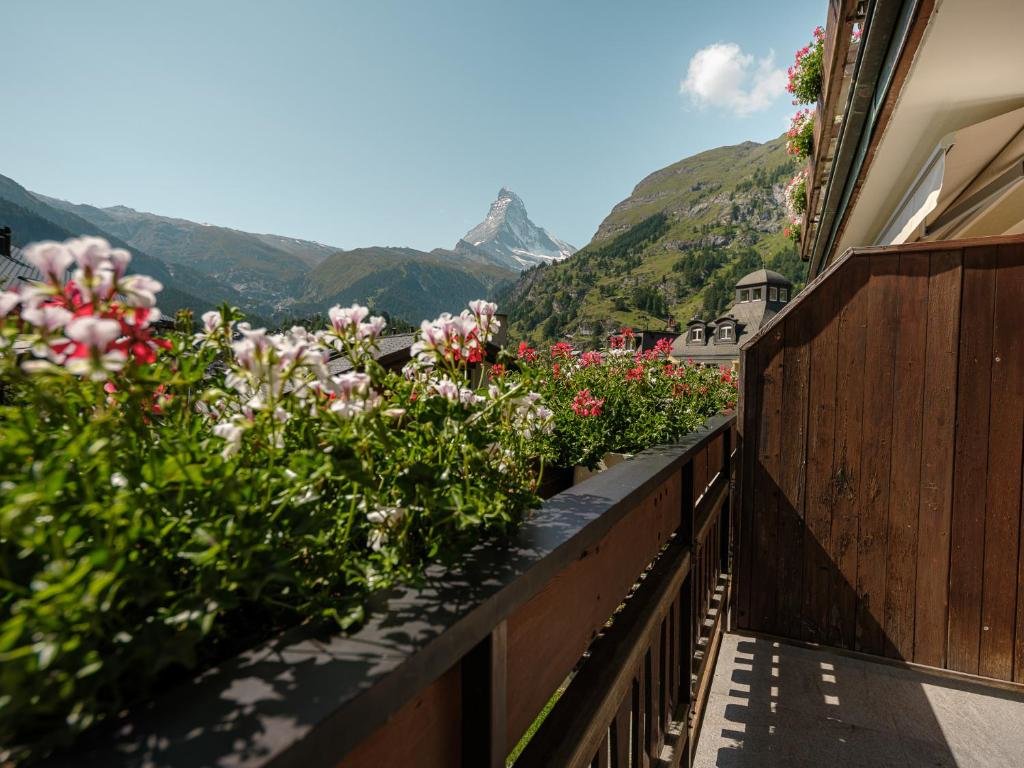 Двухместный номер Standard с балконом Hotel Bella Vista Zermatt