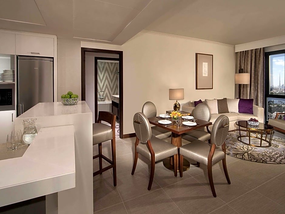 Четырёхместные апартаменты с 2 комнатами с видом на воду Pullman Dubai Creek City Centre Residences