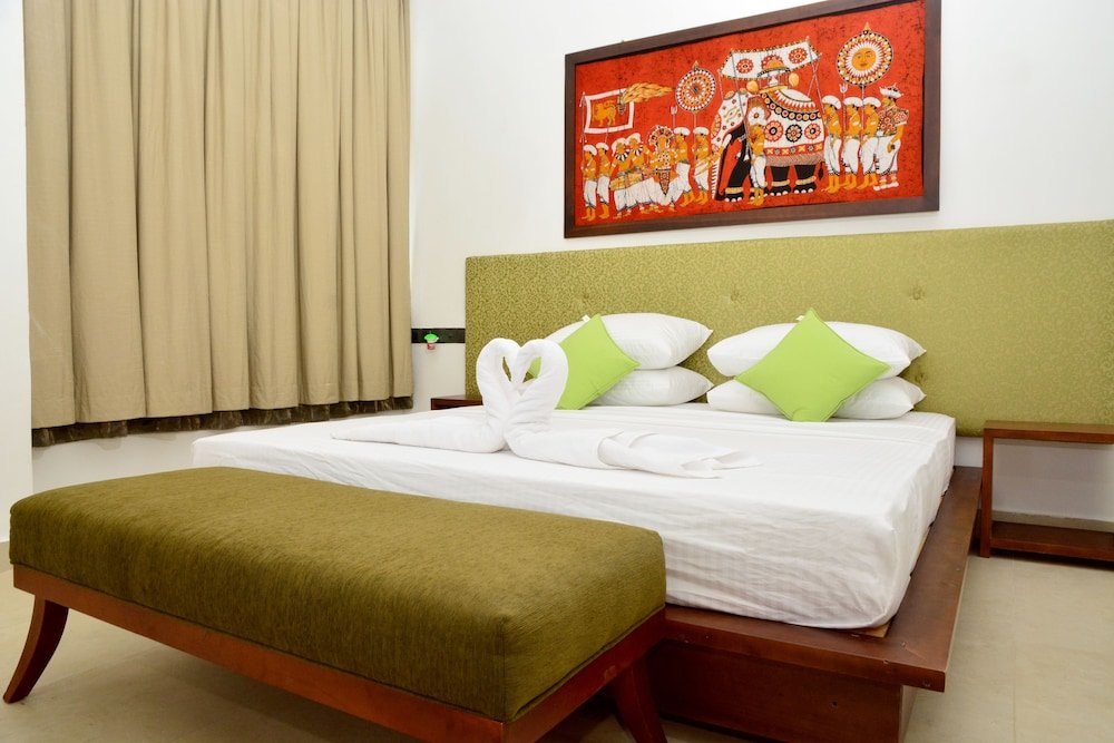 Deluxe double chambre avec balcon et Vue mer Green Ayurvedic Beach Resort