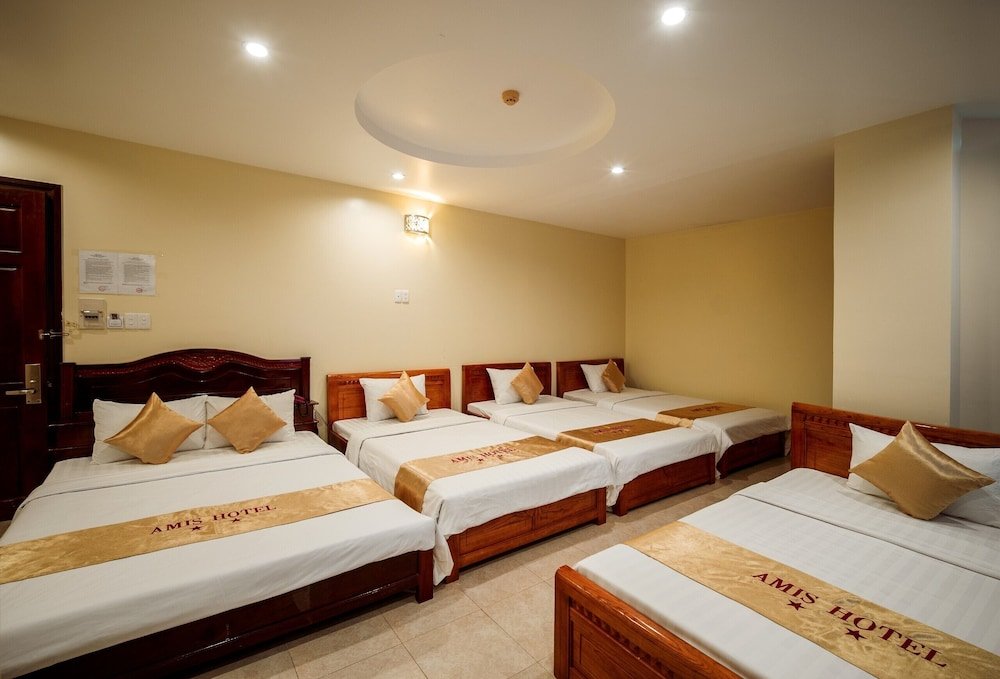 Cama en dormitorio compartido Amis Vung Tau Hotel - cách biển 200m