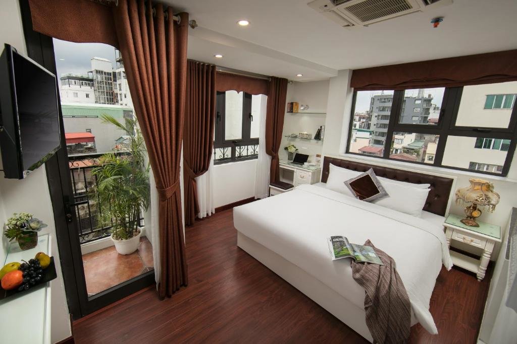 Camera doppia Executive con balcone Trang Trang Premium Hotel