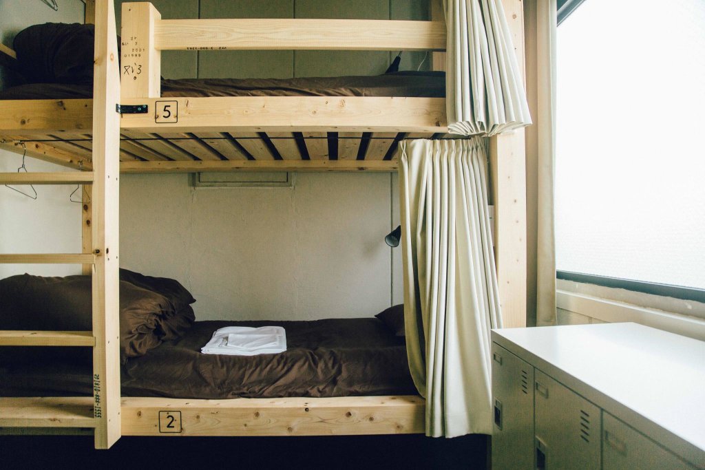 Bed in Dorm Len Kyoto Kawaramachi