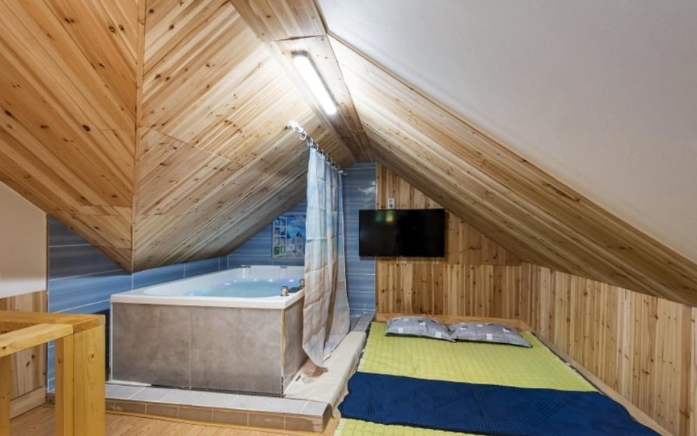 Standard chambre duplex Spa Pension in the Forest of Gapyeong