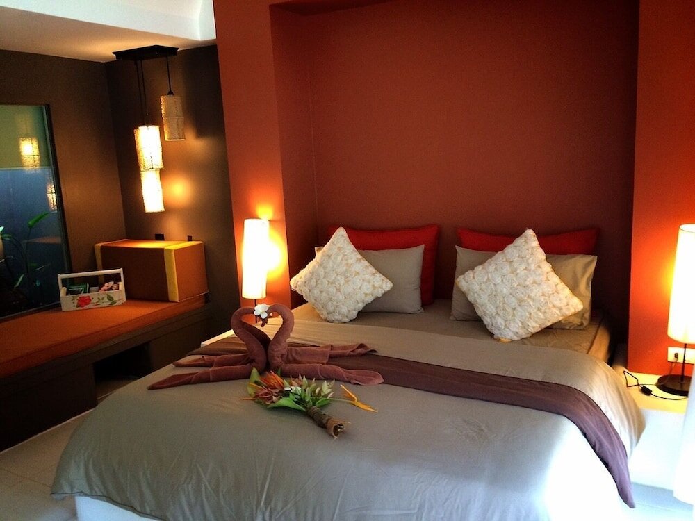 Deluxe Zimmer mit Balkon und mit Gartenblick Payam Cottage Resort