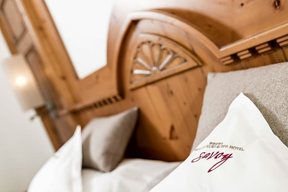 Номер Deluxe Savoy Dolomites Luxury & Spa Hotel