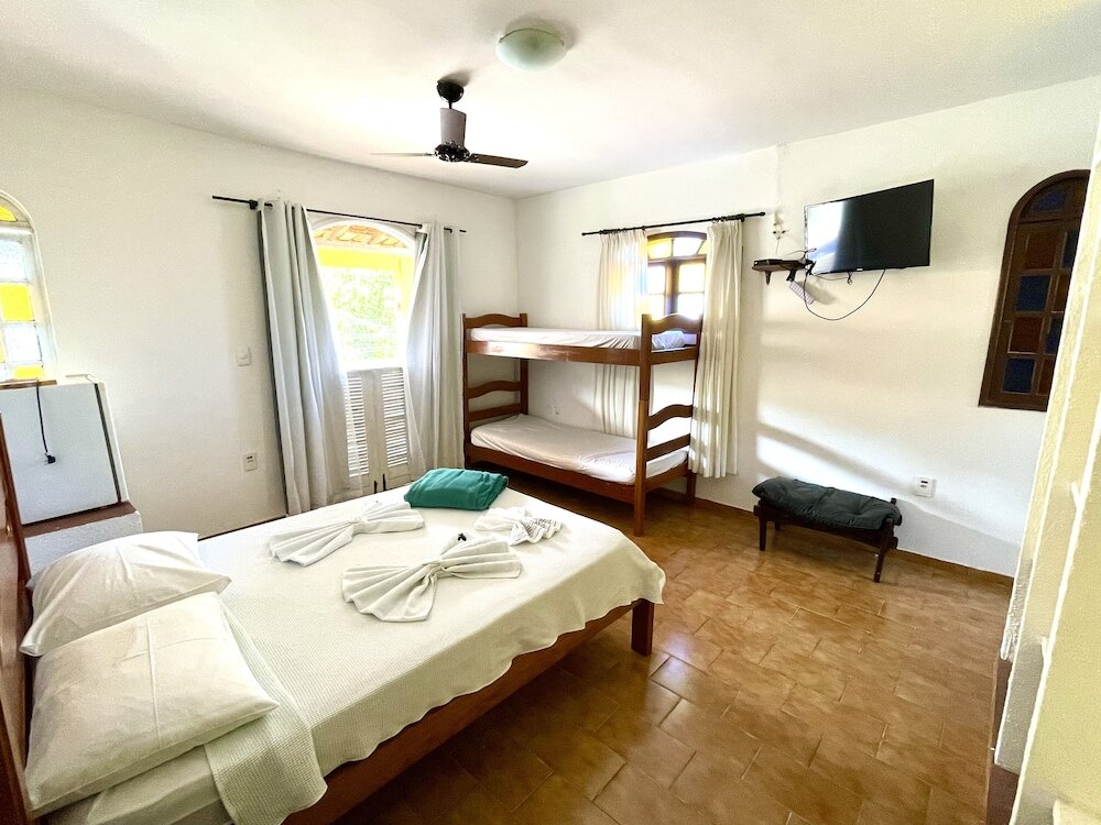 Standard Vierer Familie Zimmer 1 Schlafzimmer mit Stadtblick Pousada Toca dos Coelhos