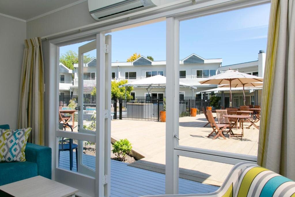 Апартаменты с 2 комнатами с видом на бассейн Anchorage Resort Taupo NZ