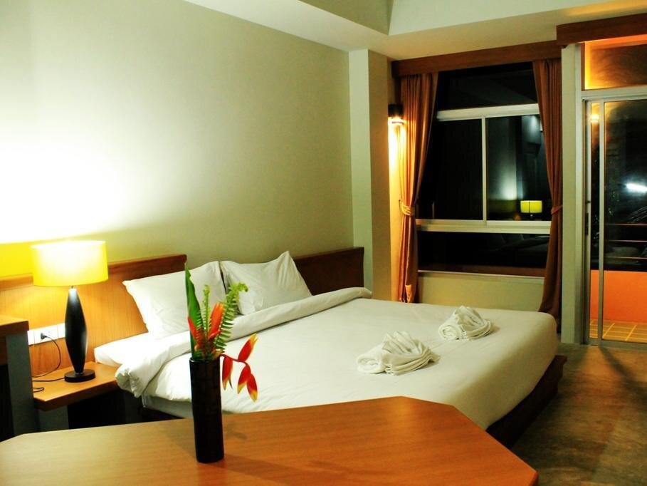 Двухместный номер Deluxe с балконом и с красивым видом из окна Wimaan Buri Resort