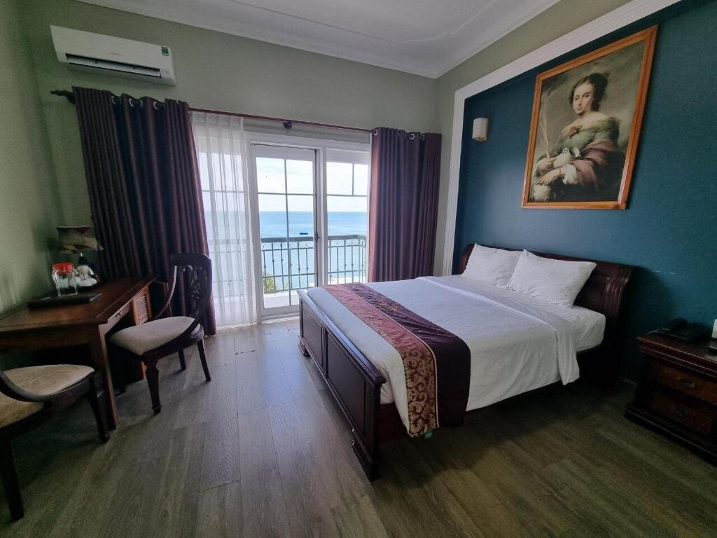 Camera doppia Deluxe con vista mare Ngoc Chau Phu Quoc Hotel
