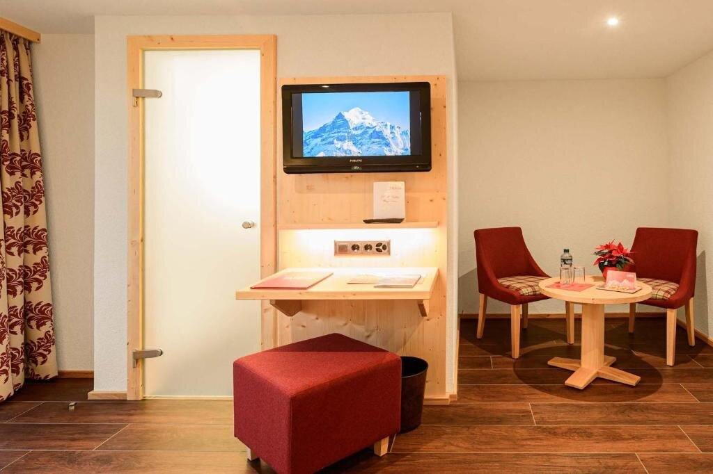 Двухместный номер Comfort с видом на горы Hotel Caprice - Grindelwald