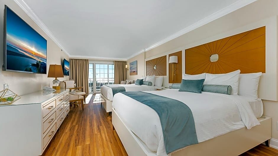 Standard Quadruple room with ocean view La Mer Beachfront Resort