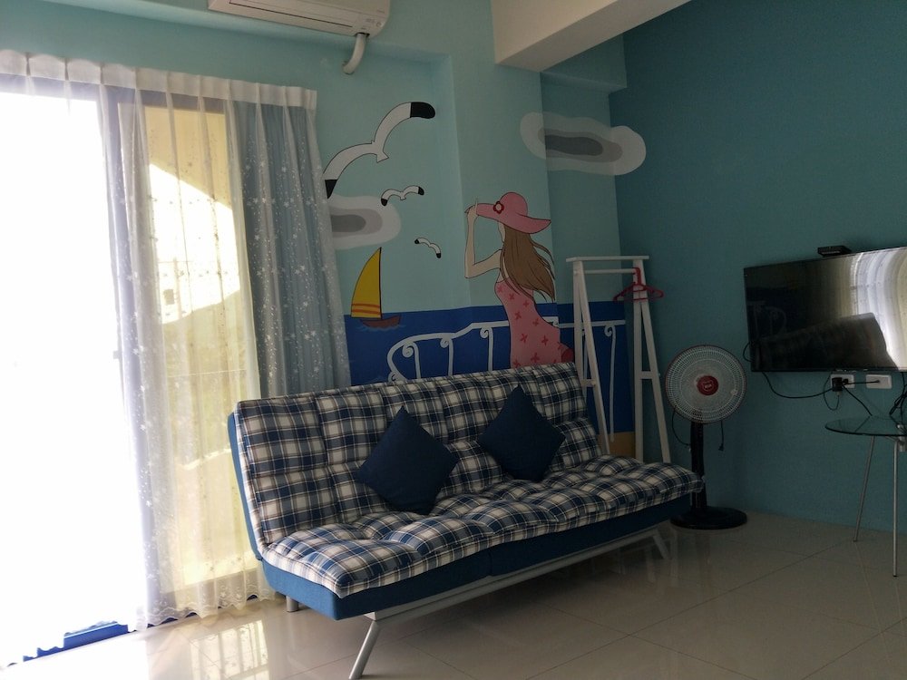 Standard Quadruple room with balcony Aegean Sea Baoli B&B