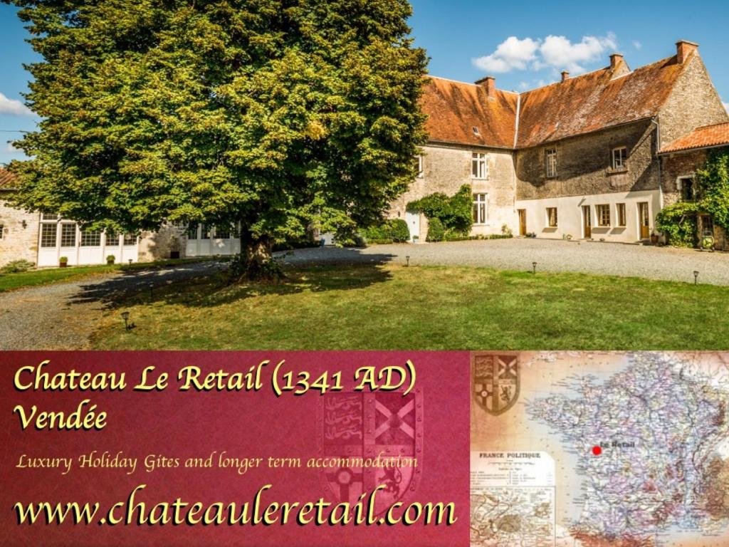 Коттедж с 3 комнатами Château le Retail