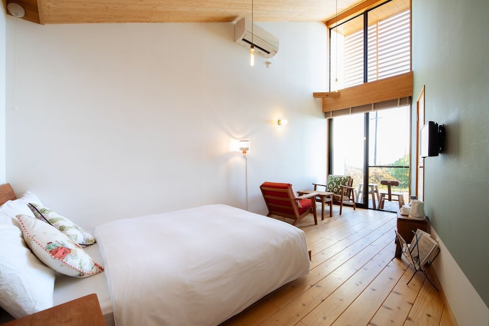 Standard Double room with balcony and with sea view Ananda Chillage Yakushima
