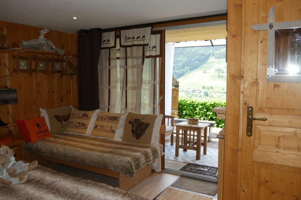 Standard Double room with mountain view Chalet la Colombière