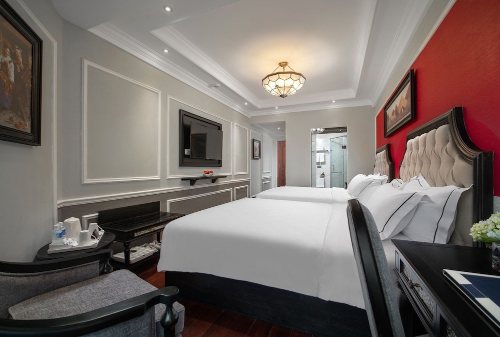 Standard quadruple famille chambre avec balcon Acoustic Hotel & Spa