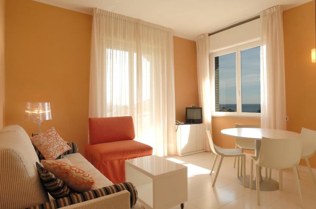 Apartment 1 Schlafzimmer mit Poolblick Residence Oliveto