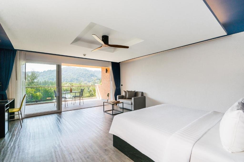 Двухместный номер Deluxe с балконом Marina Sands Resort