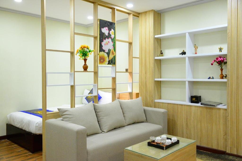 Апартаменты с 2 комнатами Sen Vang Luxury Apartment