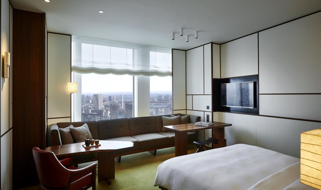 Doppel Zimmer mit Blick auf die Bucht Andaz Tokyo - A Concept by Hyatt