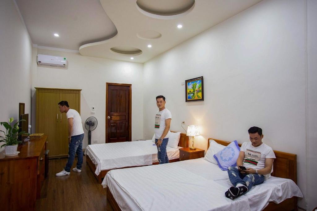 Deluxe quadruple chambre Gia Nguyen Hotel