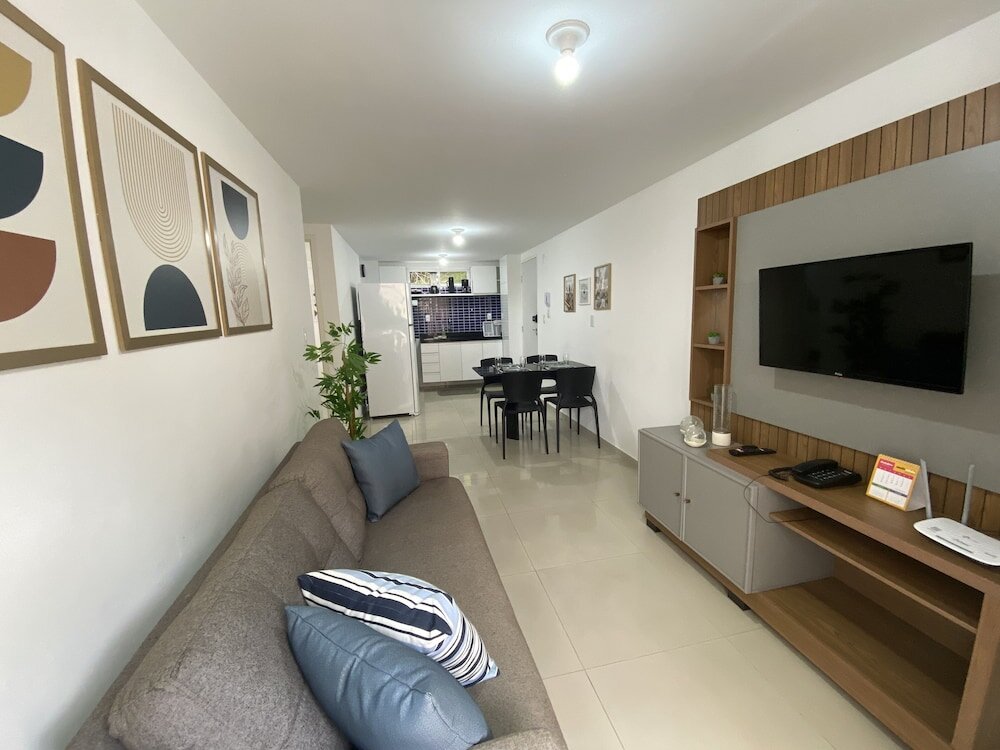 Confort appartement Bela Hospedagem - Theo Flat em Cabo Branco