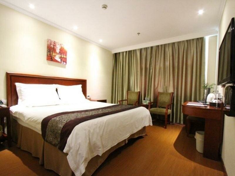 Habitación doble Estándar GreenTree Inn Jiangsu Yancheng Sheyang Xingfuhuacheng Commercial Street Business Hotel