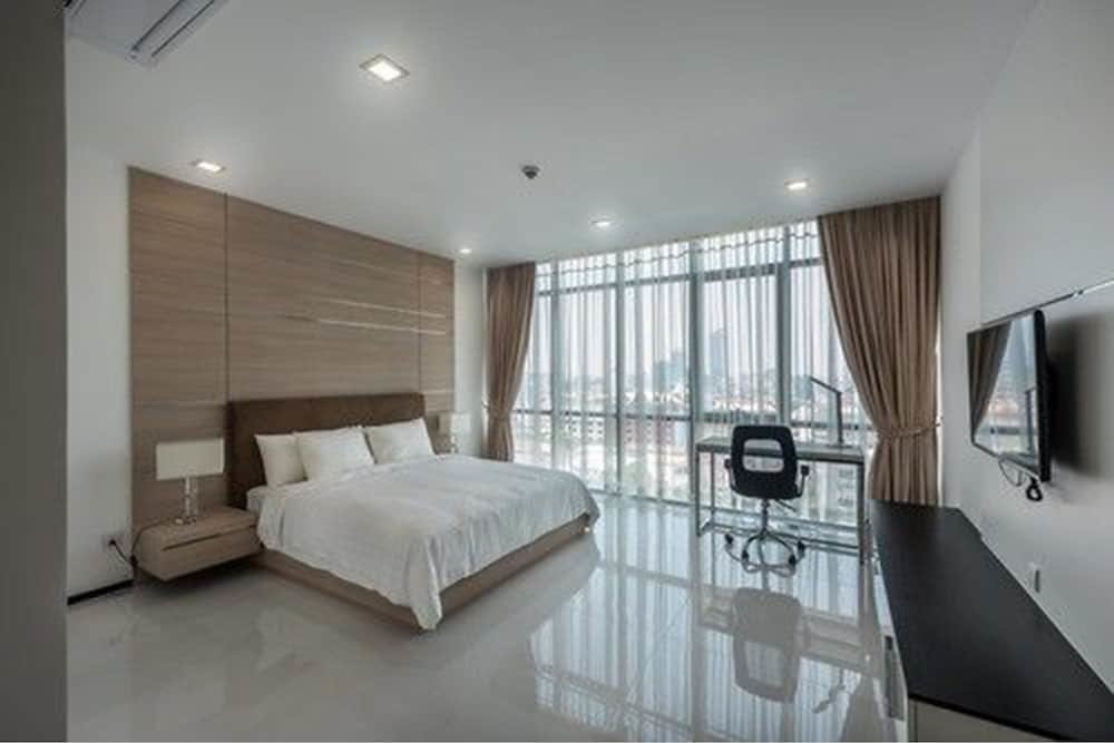 Апартаменты Luxury с 2 комнатами с видом на город Maline Exclusive Serviced Apartments