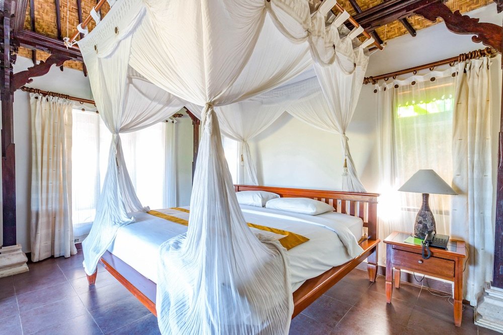1 Bedroom Superior Double room with garden view Villa Taman di Blayu